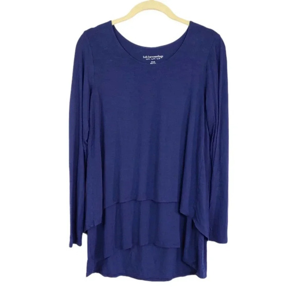 Soft Surroundings Perfect Layers Long Sleeve Top Size XS - Picture 2 of 10